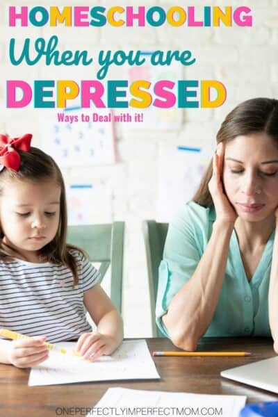 homeschooling with depression