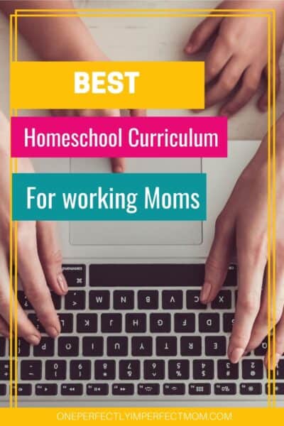 homeschool curriculum for working moms