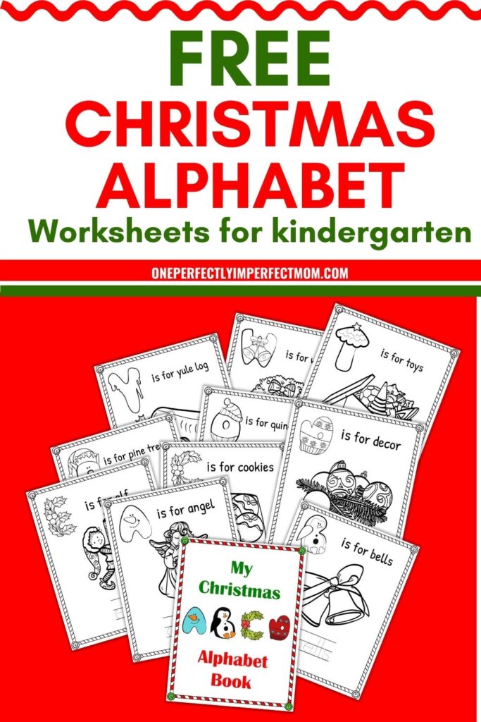 christmas alphabet worksheets