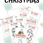 free christmas writing worksheets for kindergarten